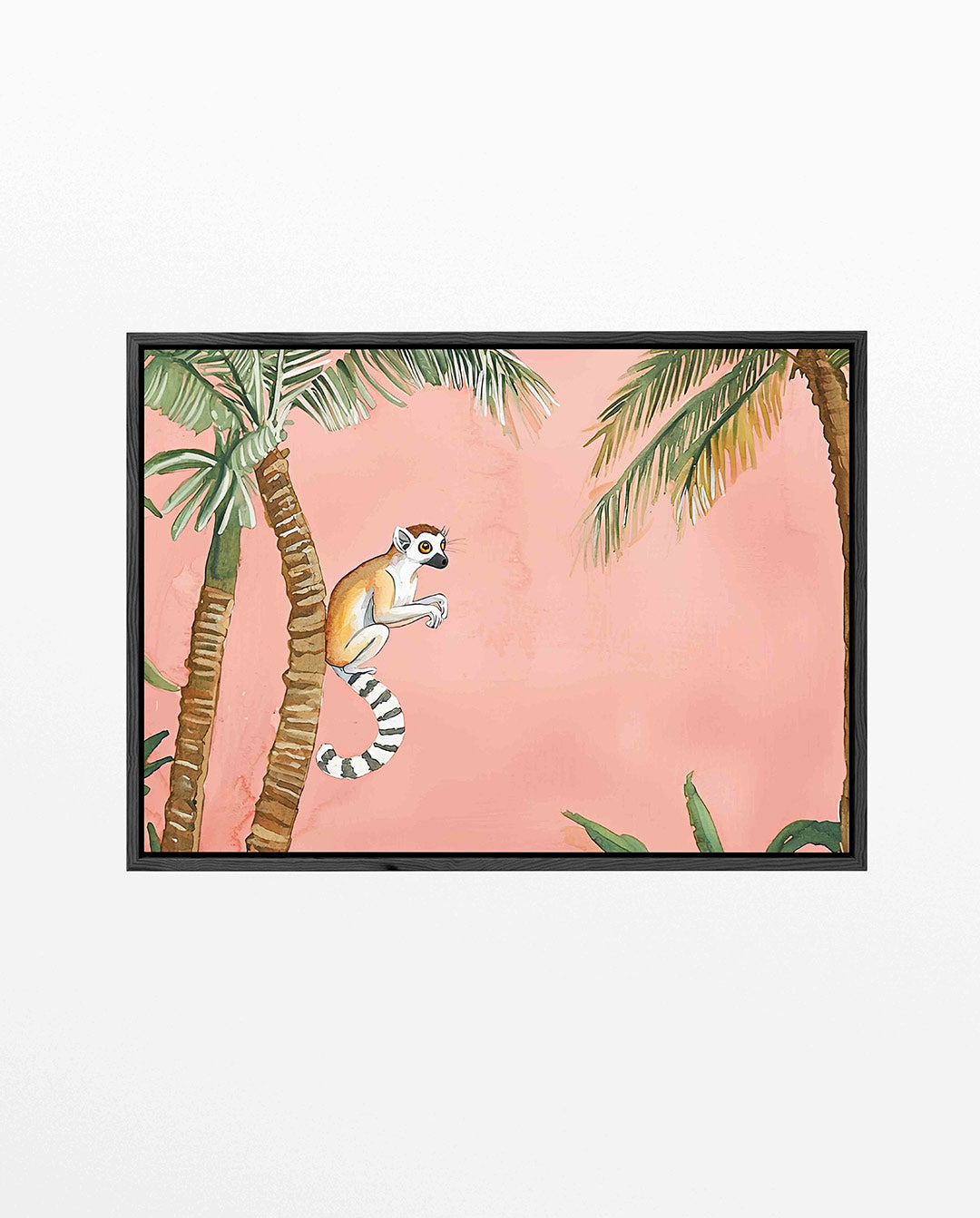 Tropische lemur Kunstwerk