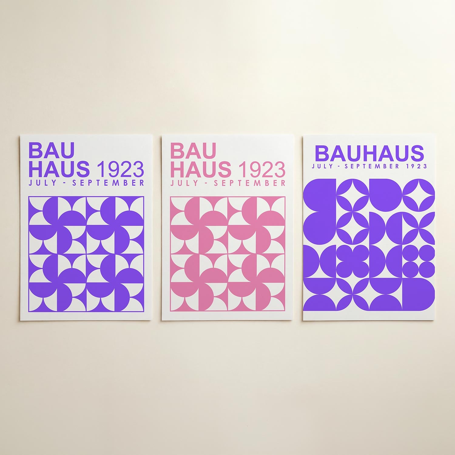 Vorm en kleur Posterset
