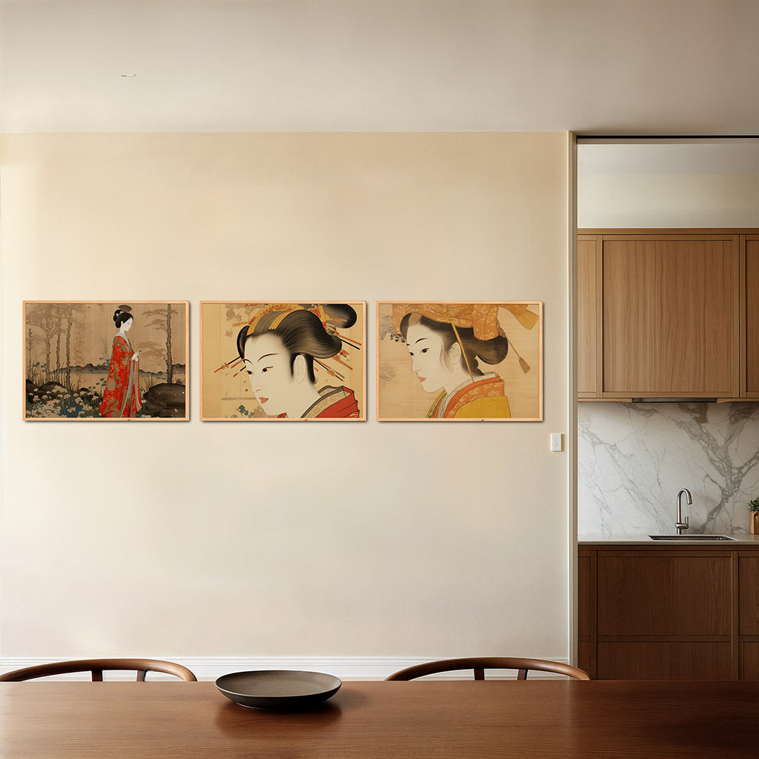 Elegante kleurharmonie Posterset