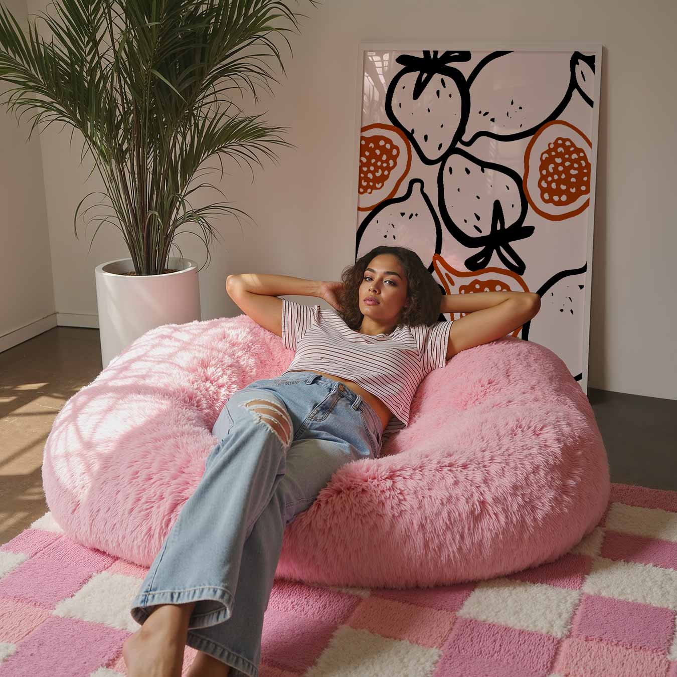 Fruitige Vibe Kunstposter