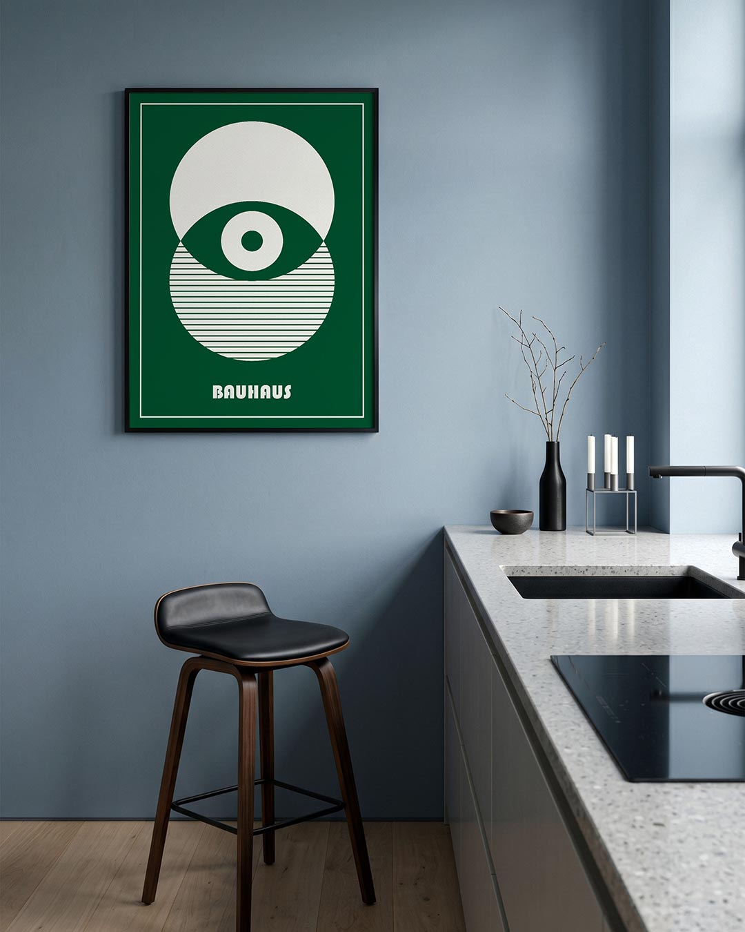 Cirkelstructuur Poster