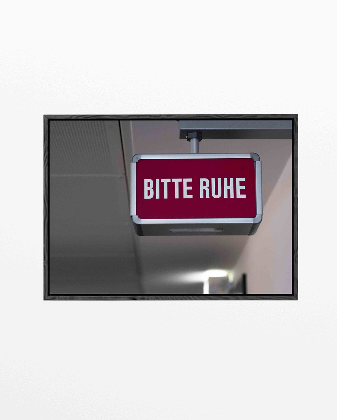 Rustig verzoek bord Kunstwerk
