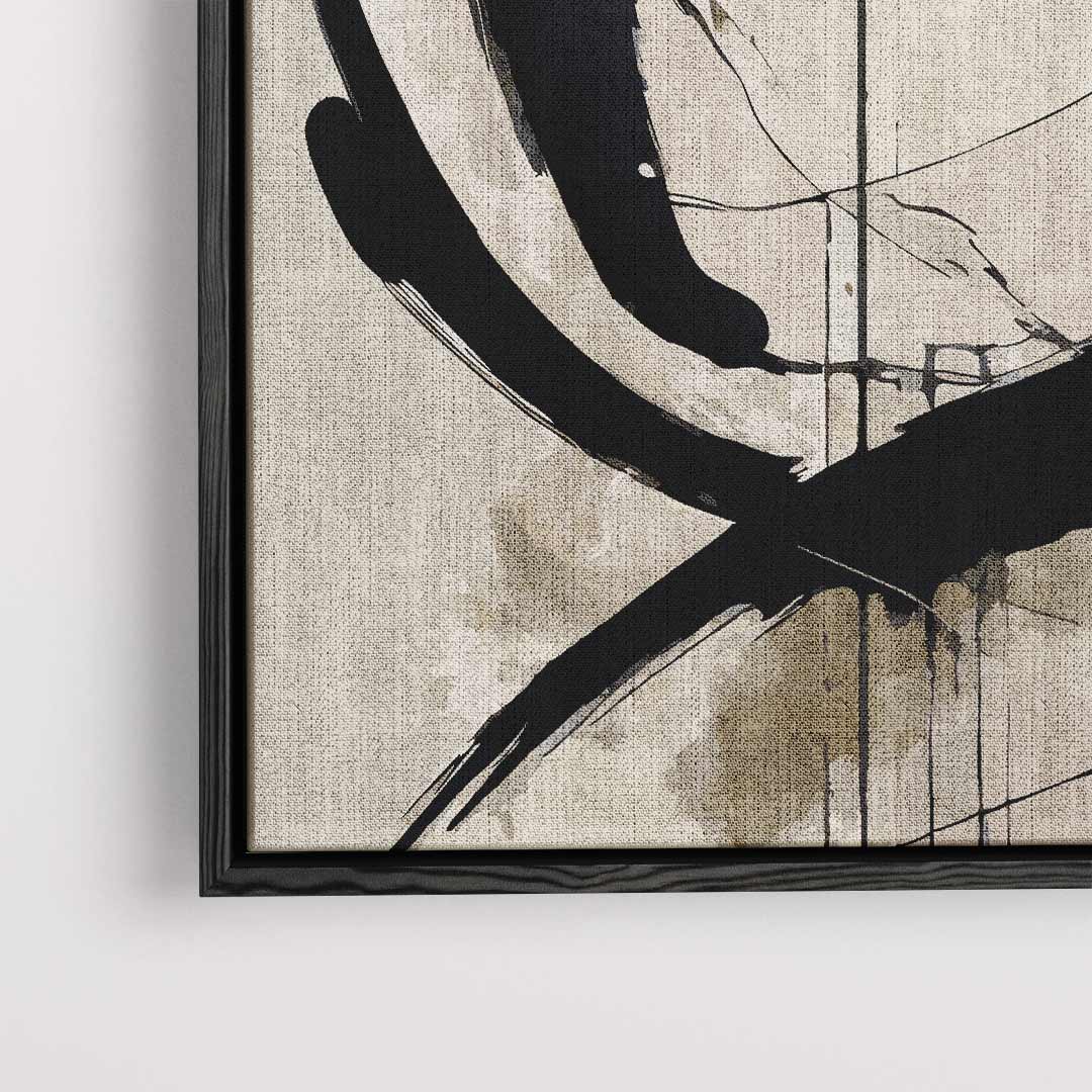 Abstracte Beweging Kunstwerk-canvas-dibond-plexiglas-wanddecoratie-WallArtistic