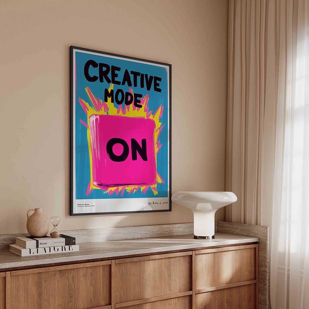 Creative mode on Poster