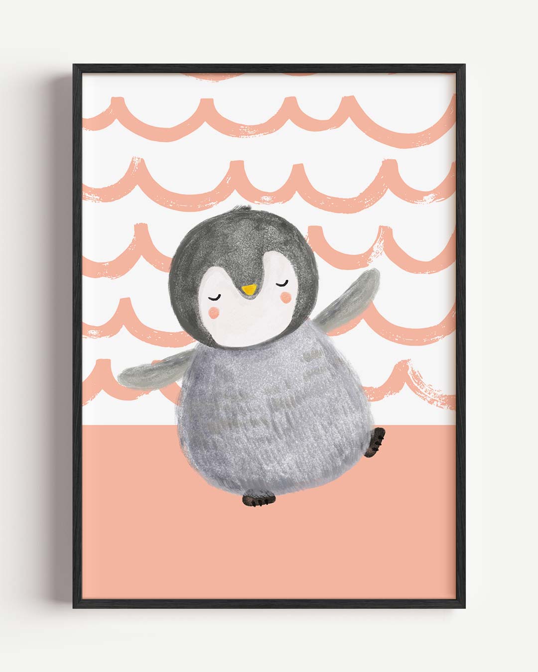 Schattige Pinguïn Kinderkamerposter