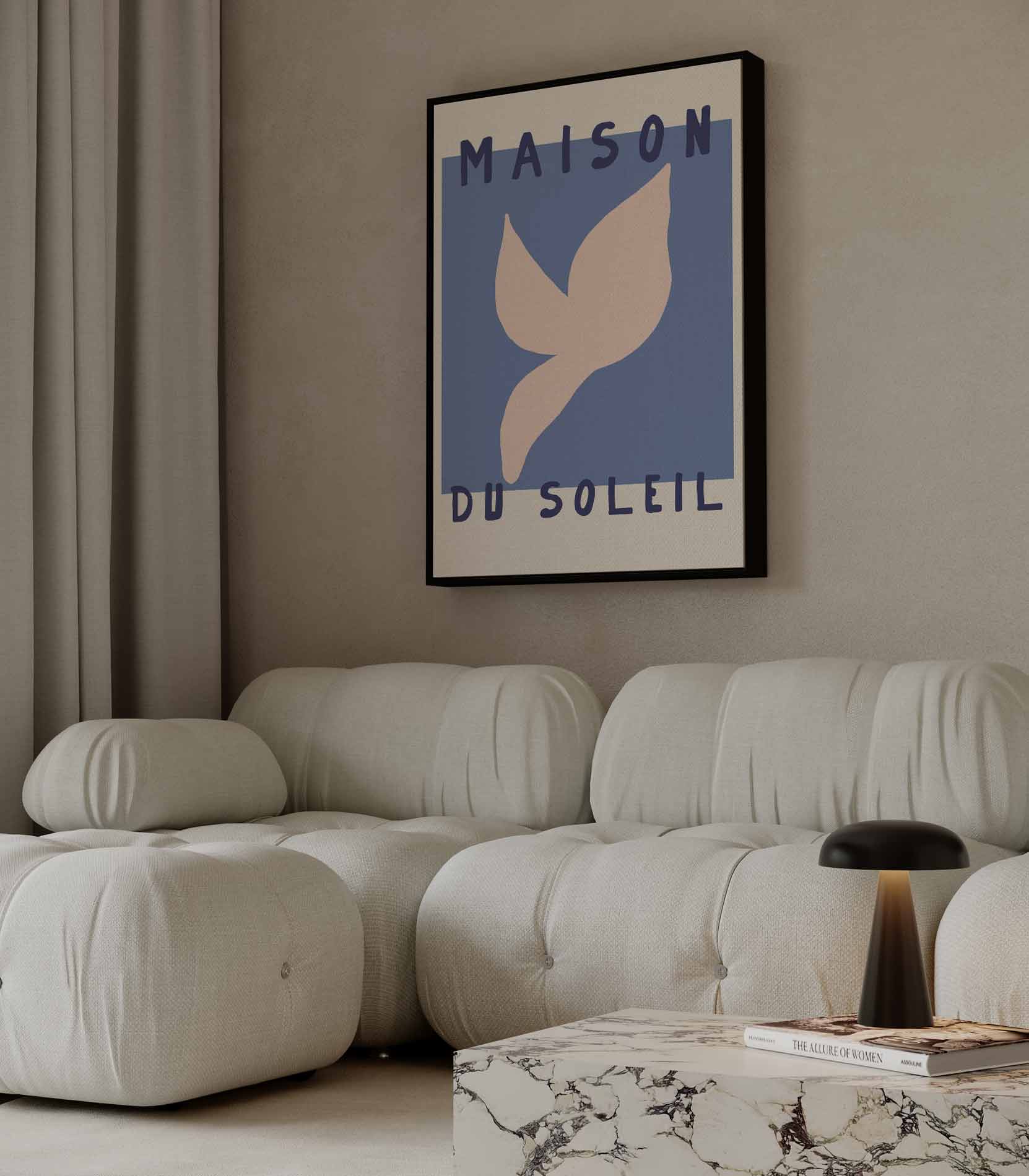 Maison Du Soleil Kunstposter