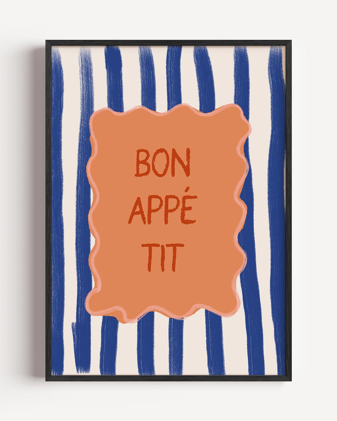 Bon Appétit Keukenposter-WallArtistic