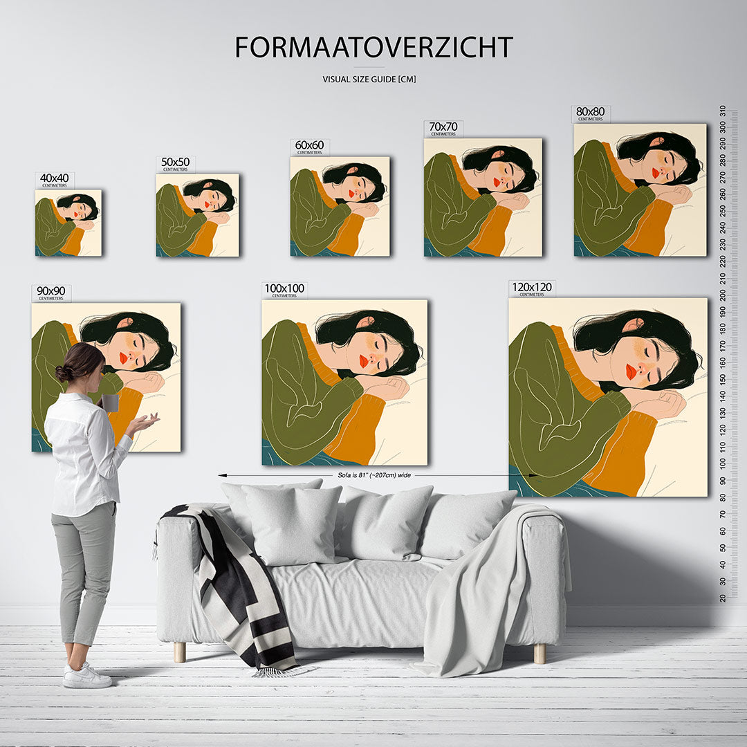 Dromerige rust Kunstwerk