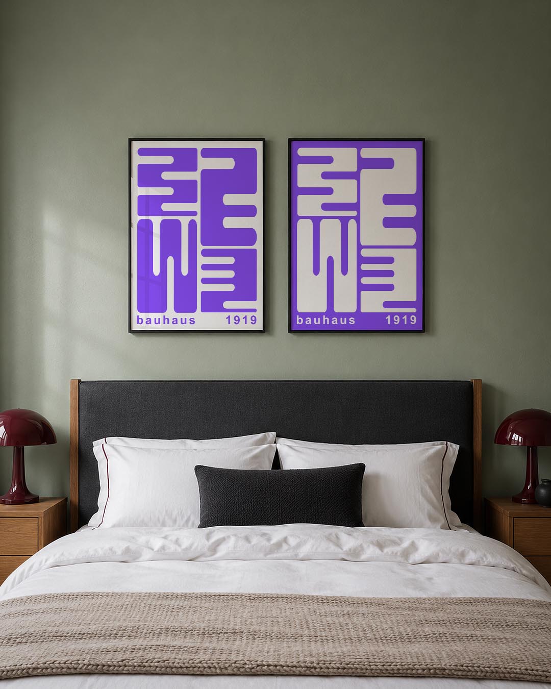 Vorm en lijnenspel Posterset