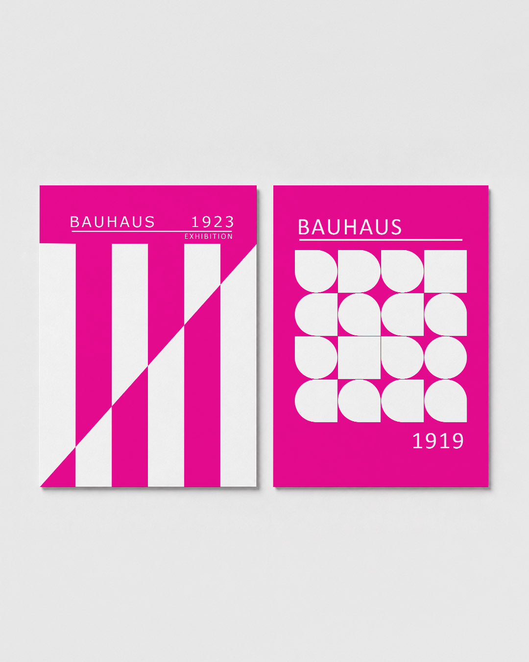 Kleurvlakken en lijnen Posterset