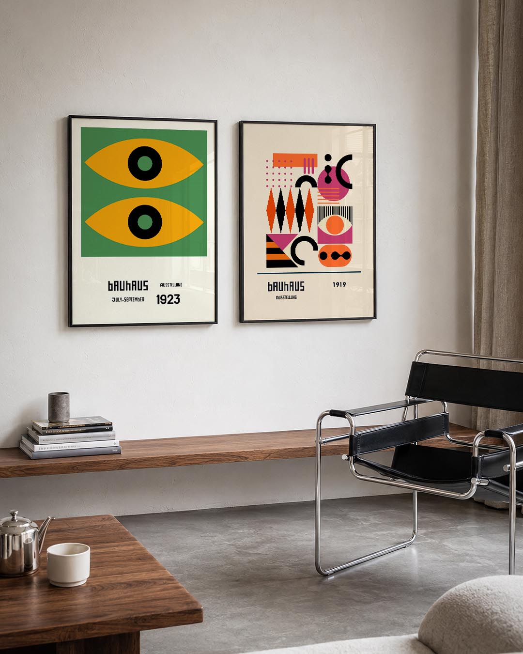 Oogvormen en kleuren Posterset