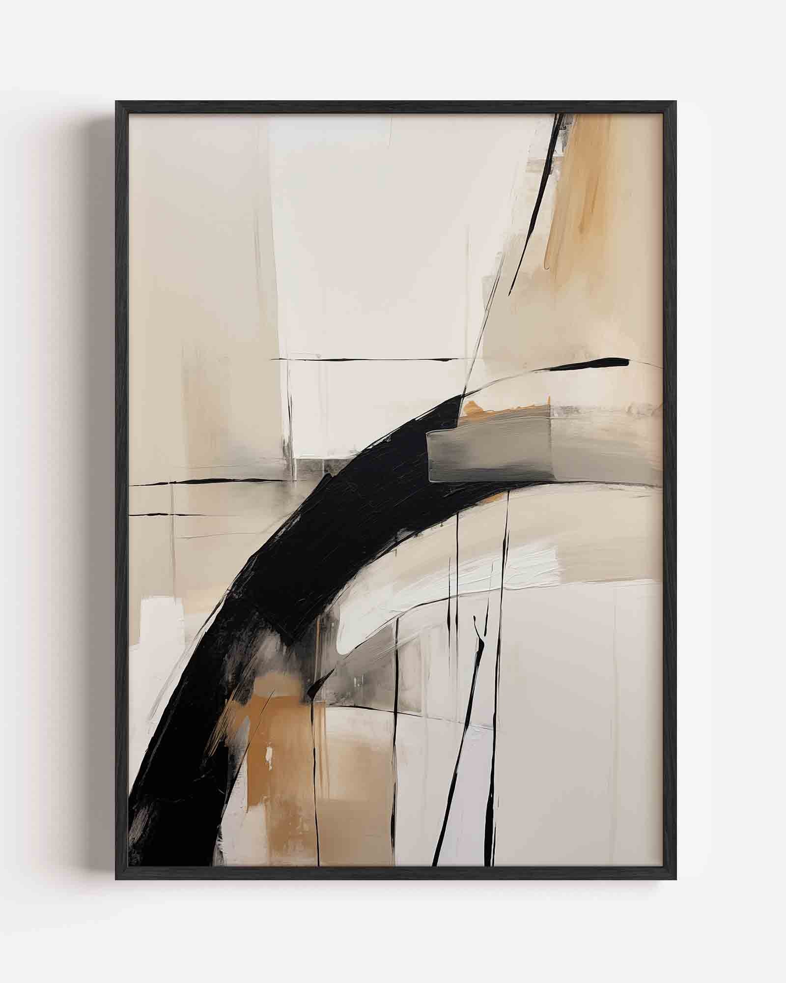 Abstracte vormen Poster