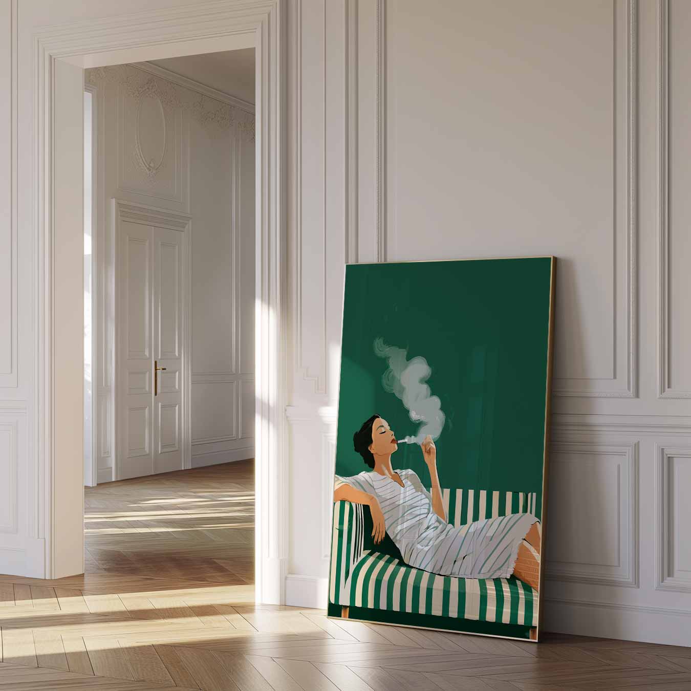 Chill op de Bank Poster