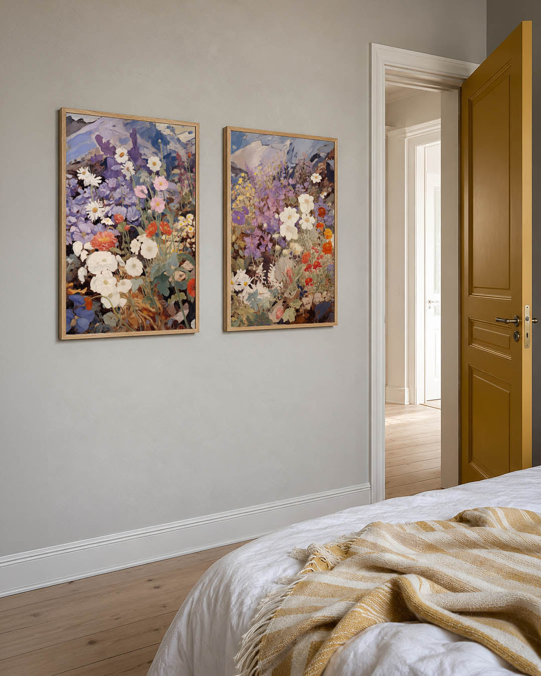 Bloemenpracht en kleur Posterset