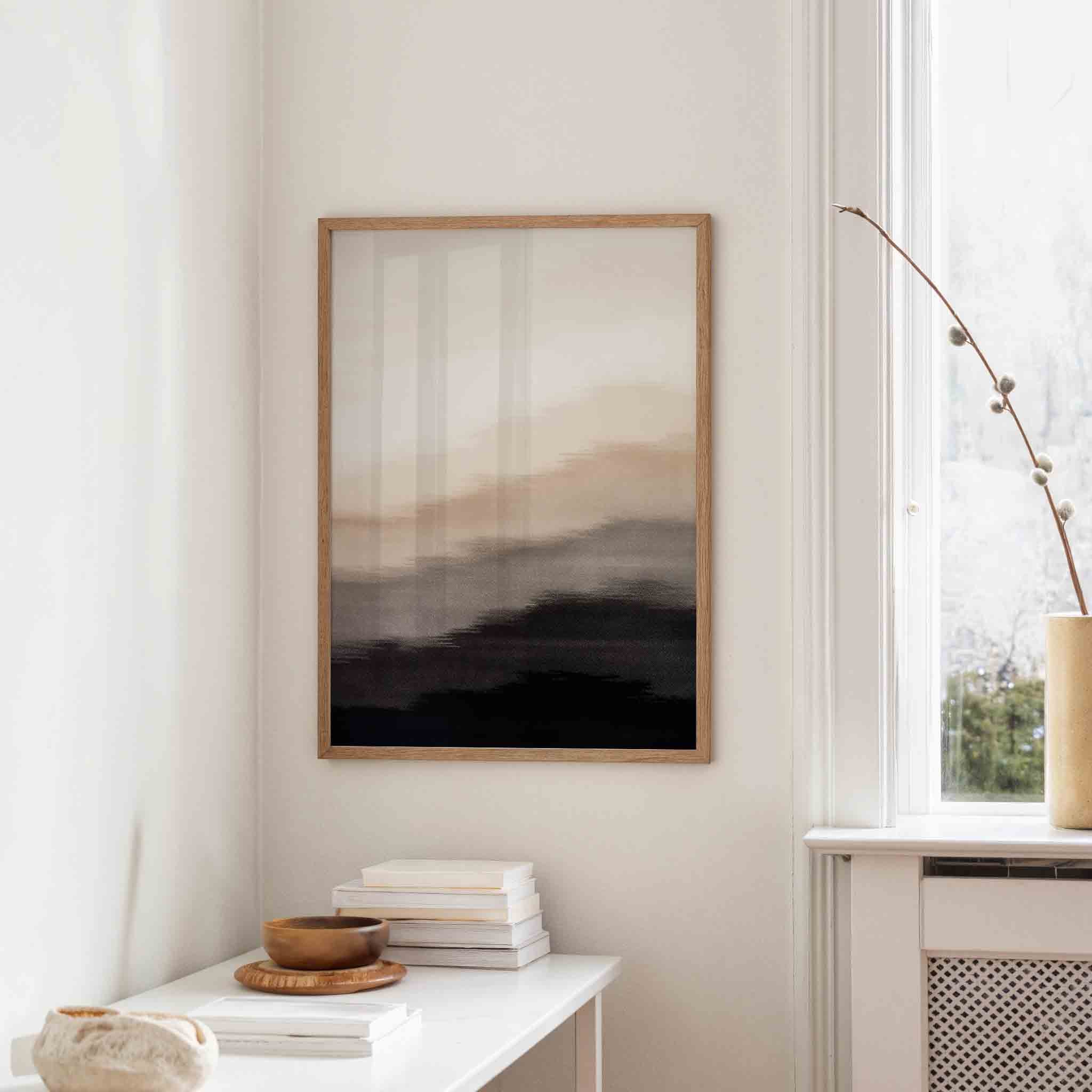 Abstracte landschappen Poster