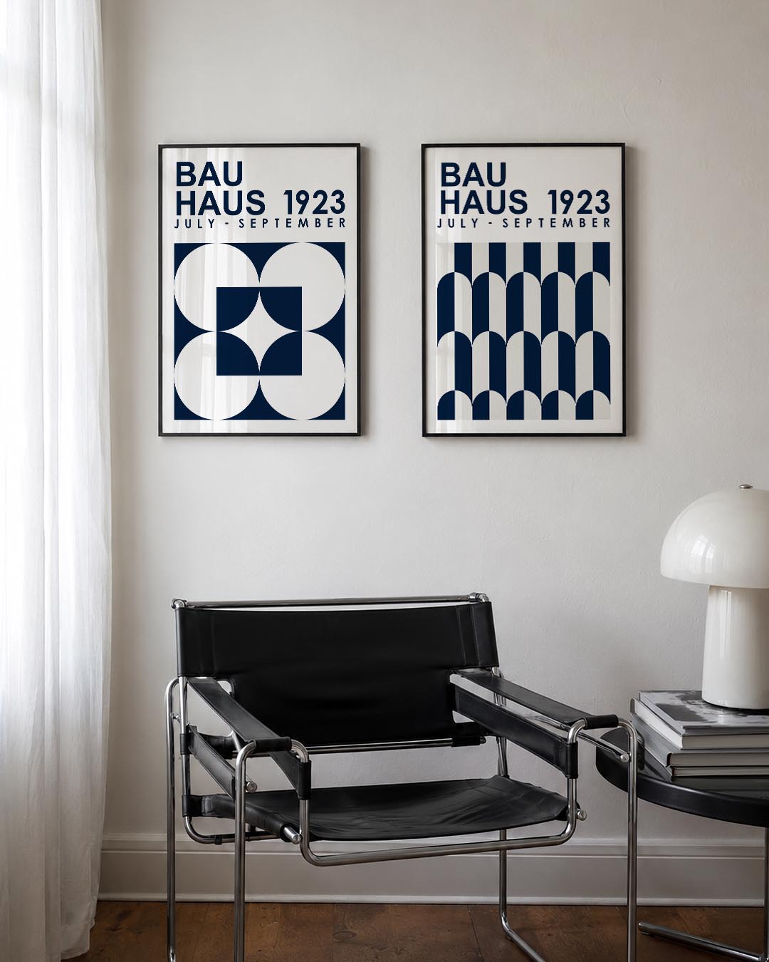 Cirkel en vierkant Posterset