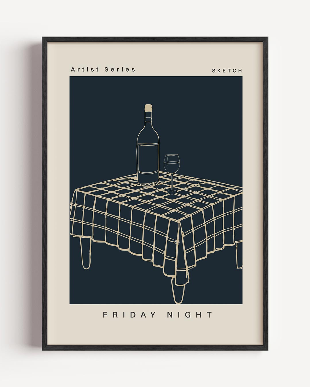 Gezellige Vrijdagavond Poster-WallArtistic