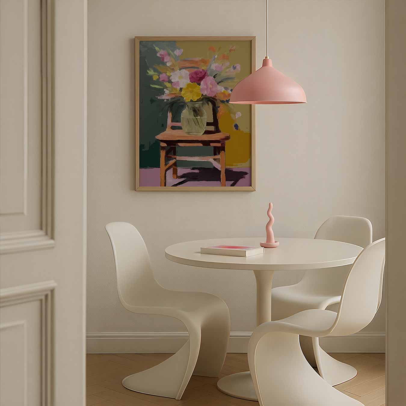 Kleurrijke Bloemenpracht Poster
