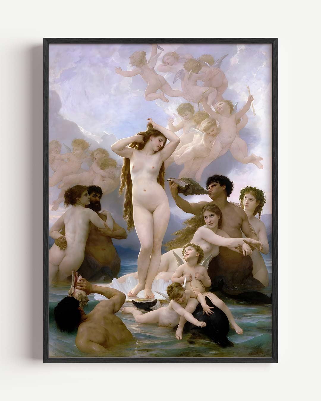 Venus en haar Goddelijke Entourage Poster