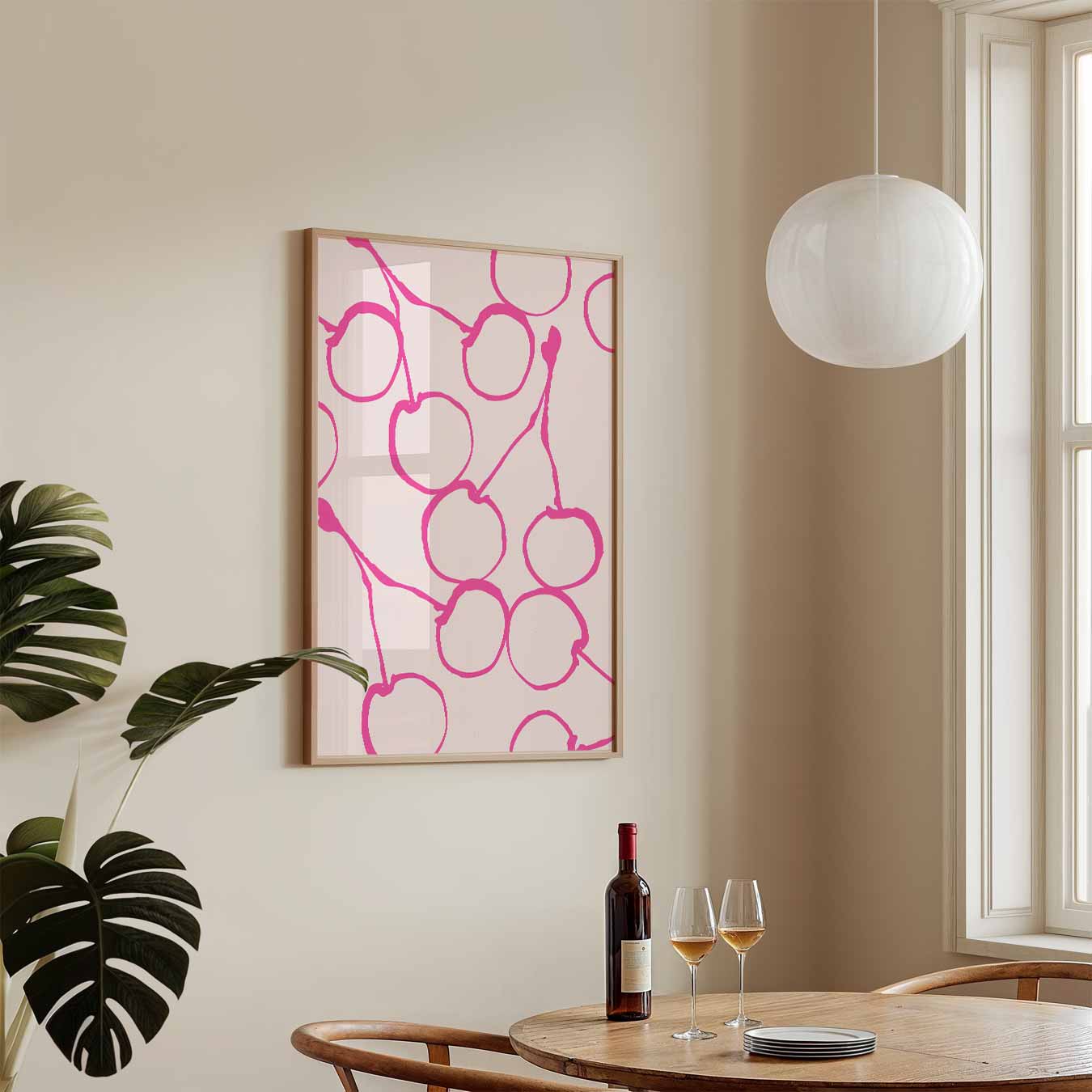 Speelse Kersen Poster