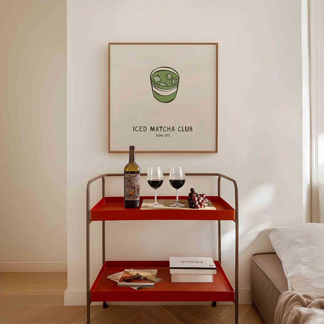 Iced matcha club Poster