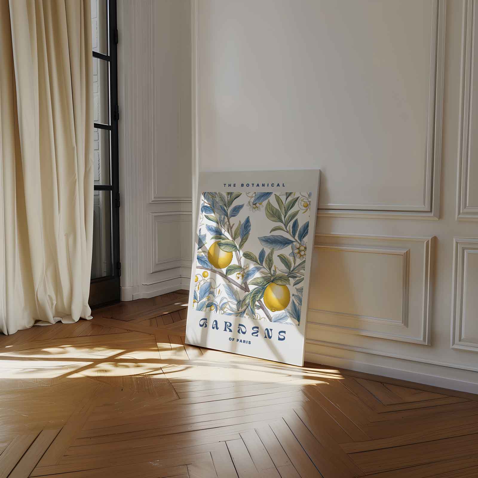 Botanische Tuinen van Parijs Kunstwerk-canvas-dibond-plexiglas-wanddecoratie-WallArtistic
