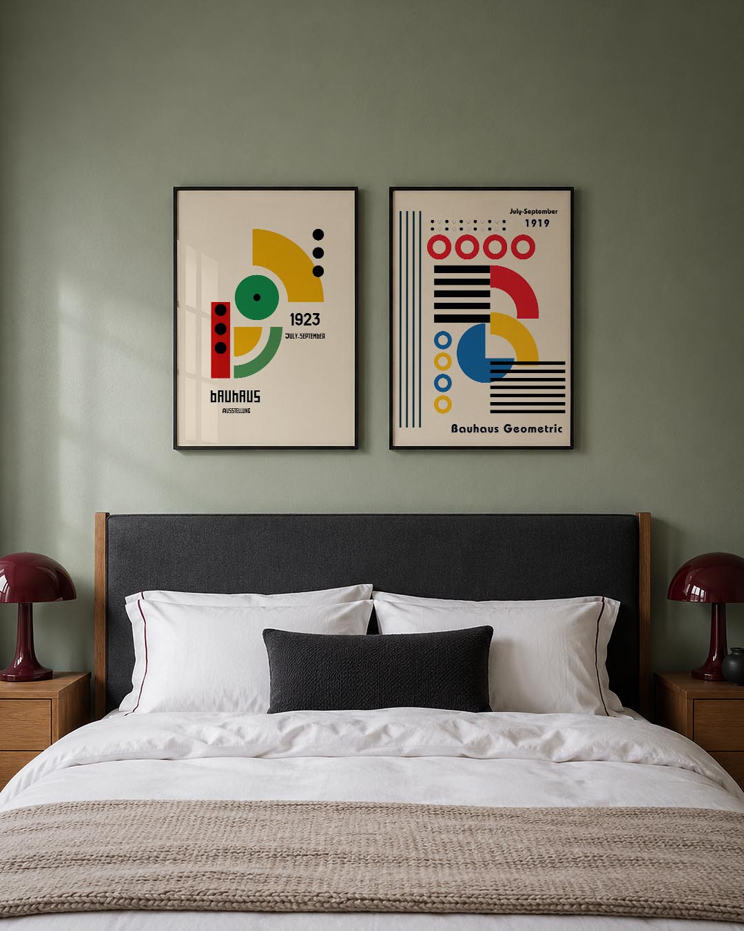 Vormen en kleurvlakken Posterset