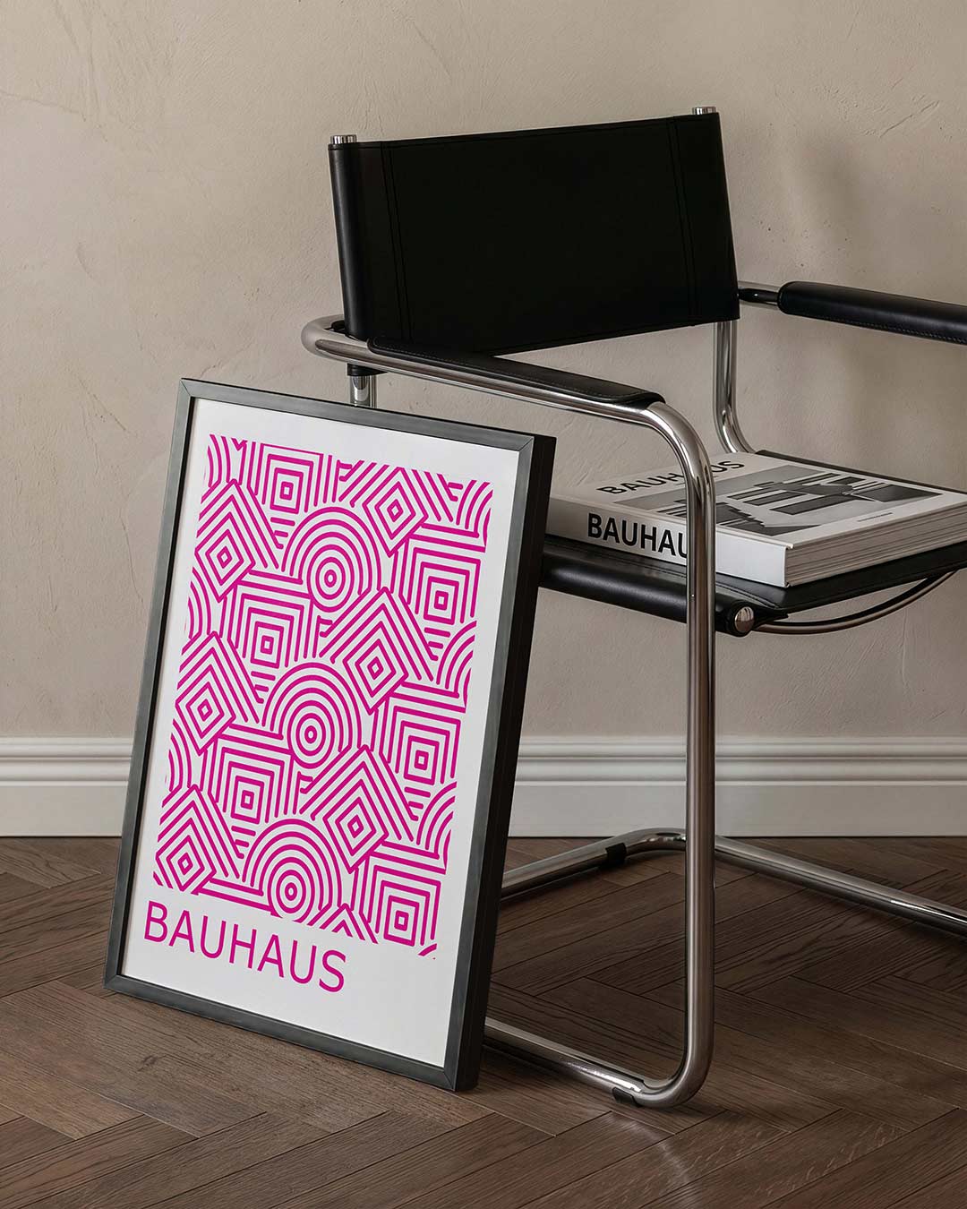 Lijnen en patronen Poster