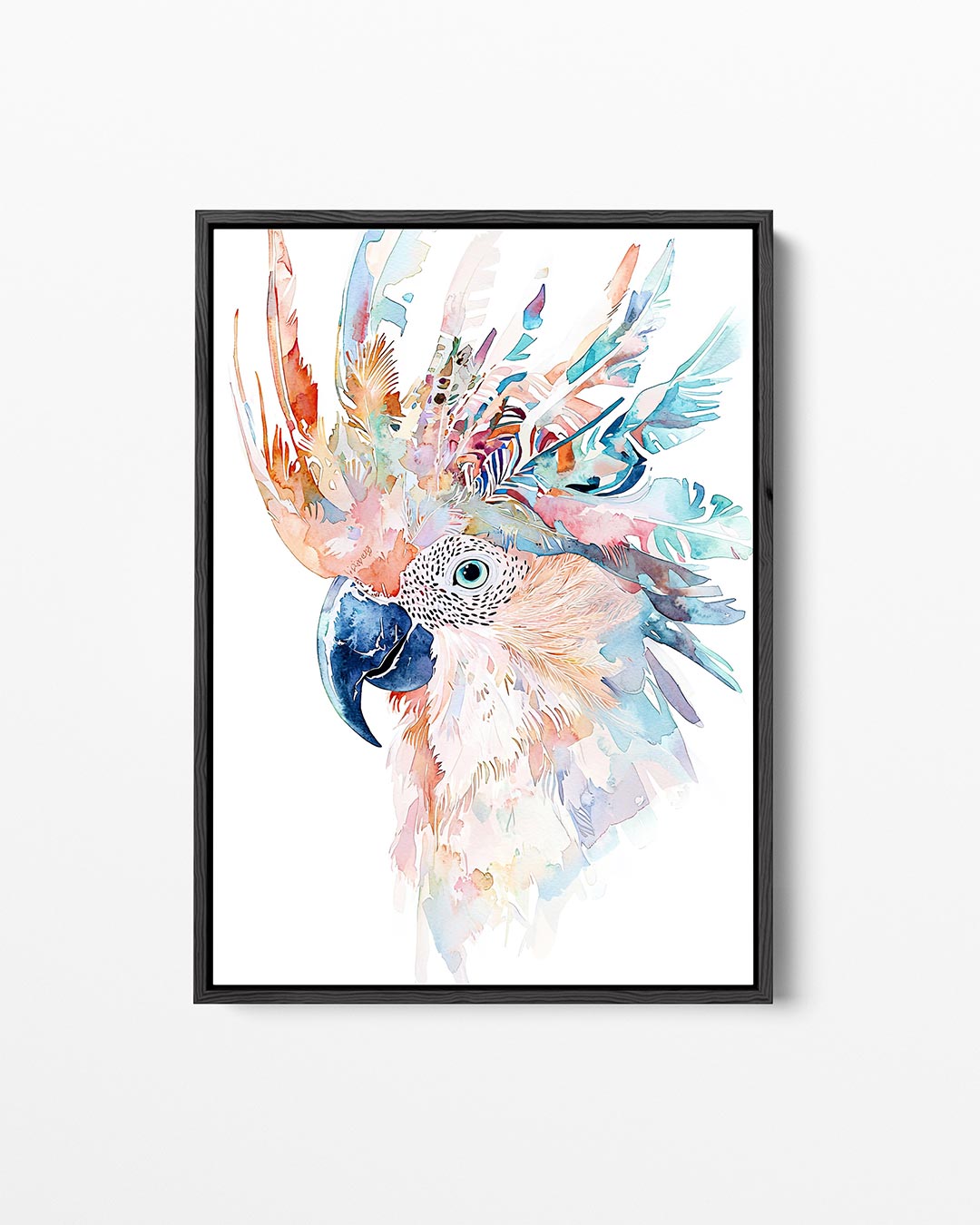 Vrolijke vogel Kunstwerk