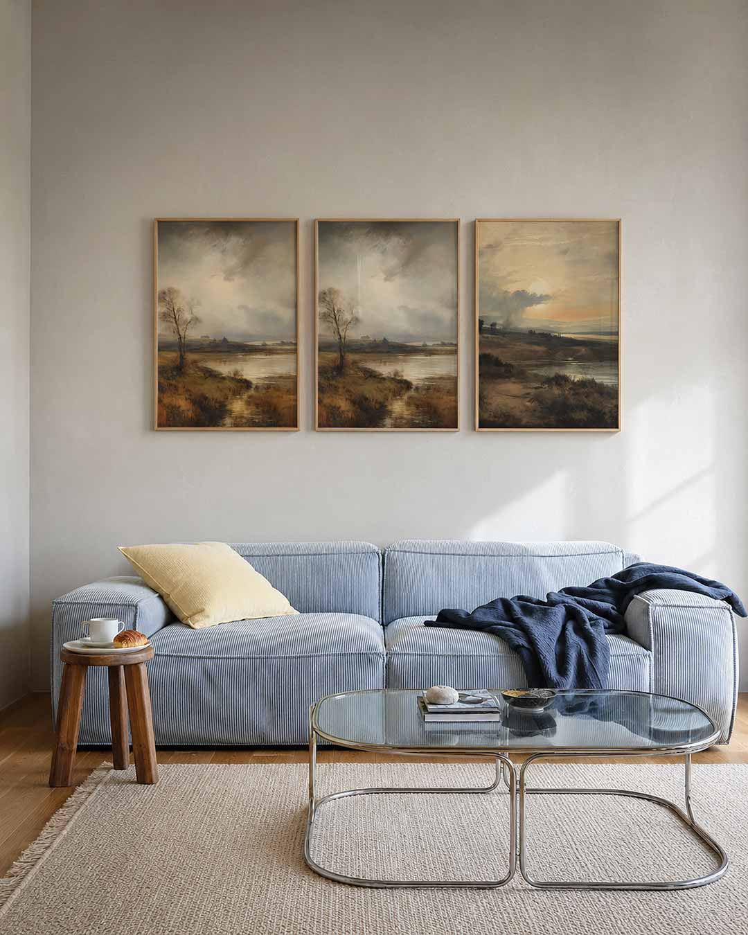 Landschap en reflectie Posterset