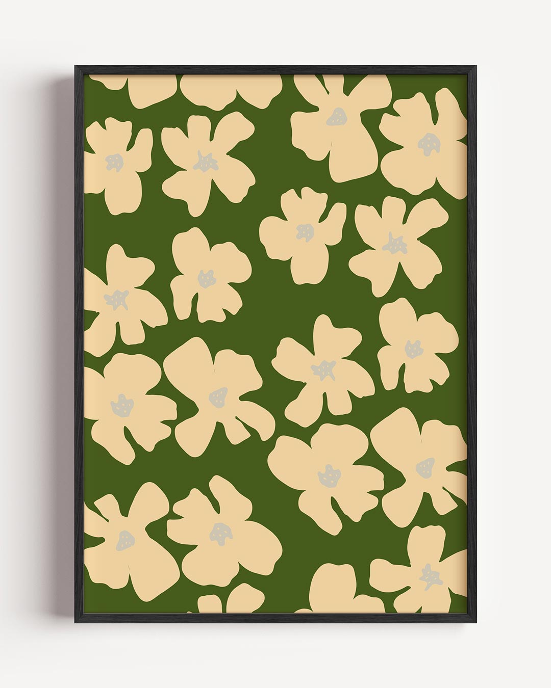 Bloemrijke Elegantie Poster-WallArtistic