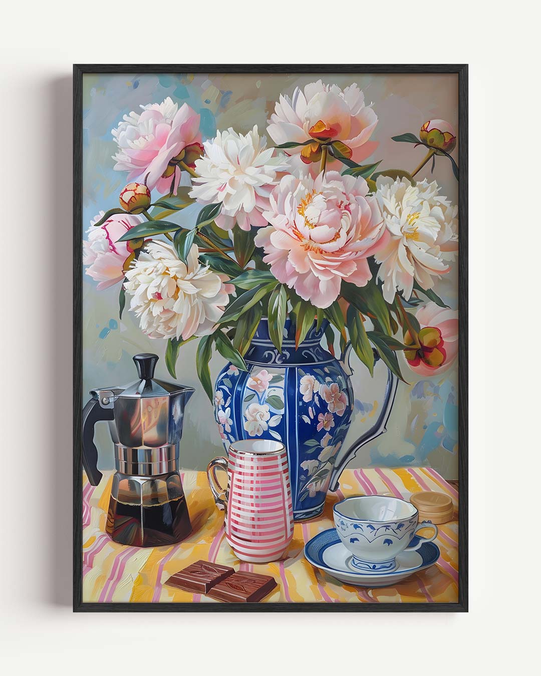 Romantische Bloemenpracht Poster