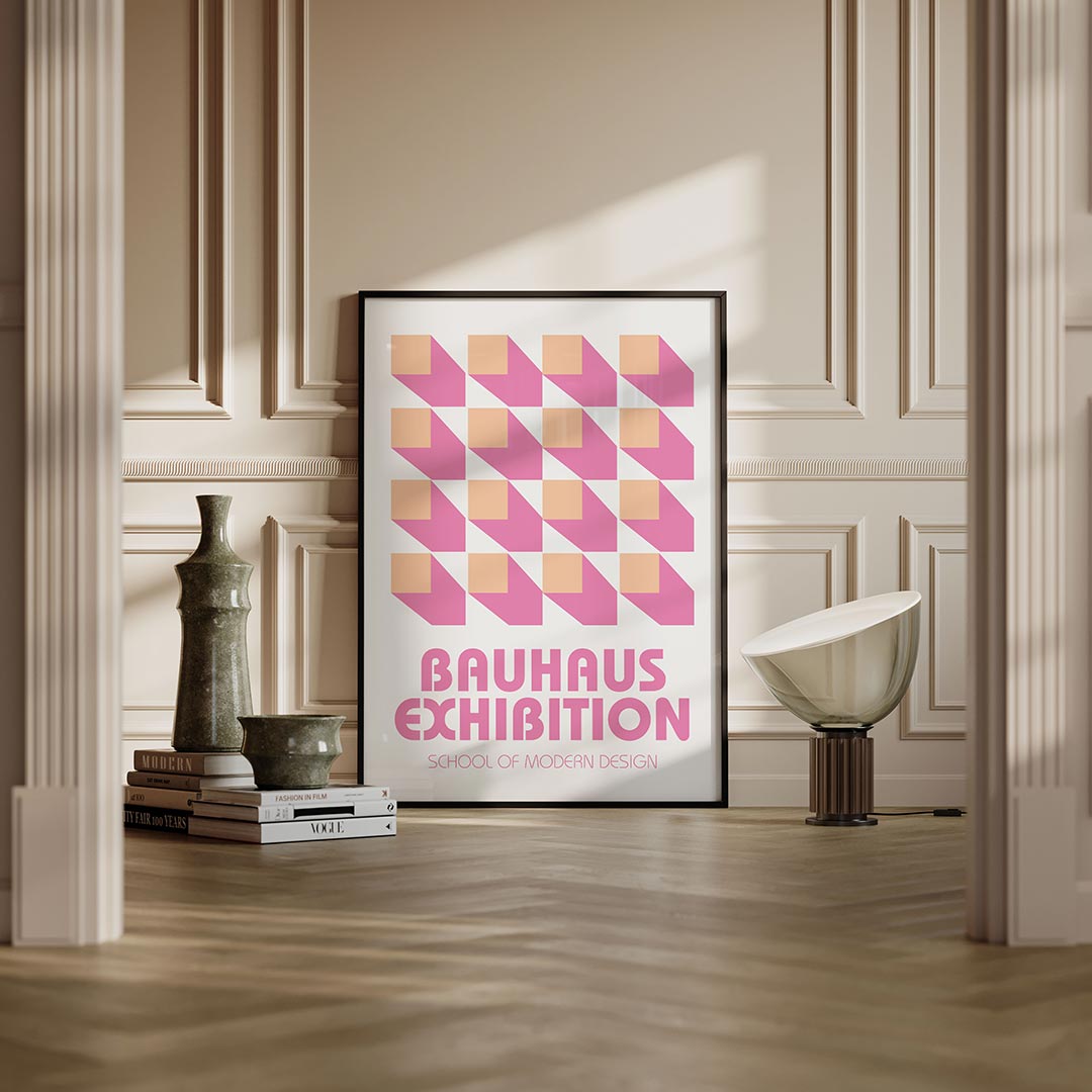 Vorm en schaduw Poster