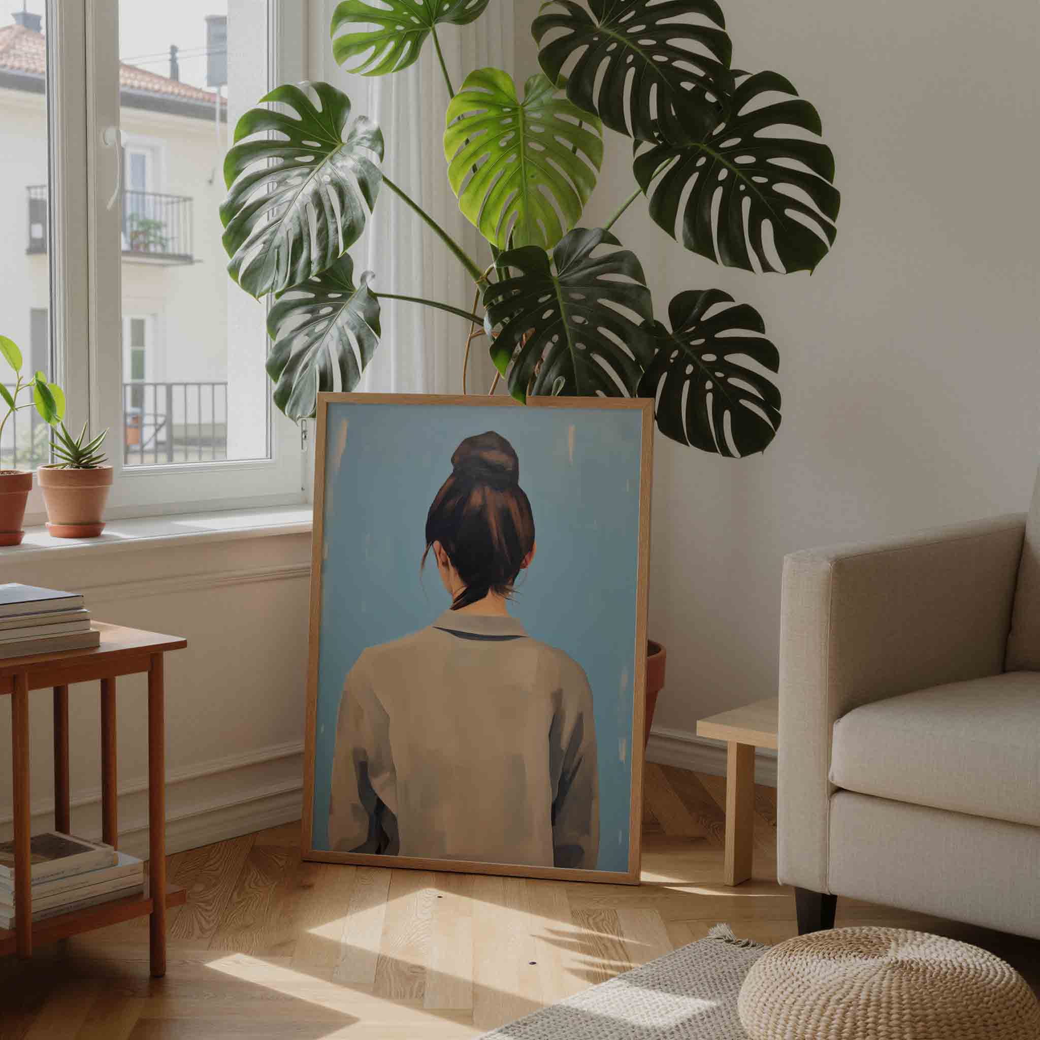 Vrouw van achteren Poster