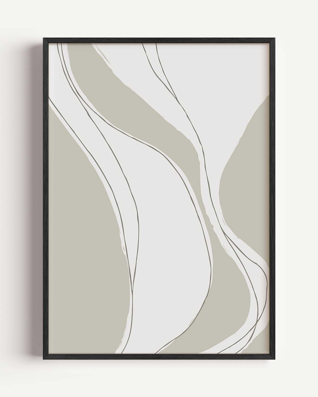 Natuurlijk Elegante Abstracte Poster