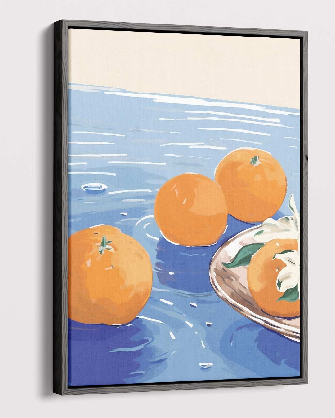 Zomers Citrus Geluk Kunstwerk-canvas-dibond-plexiglas-wanddecoratie-WallArtistic