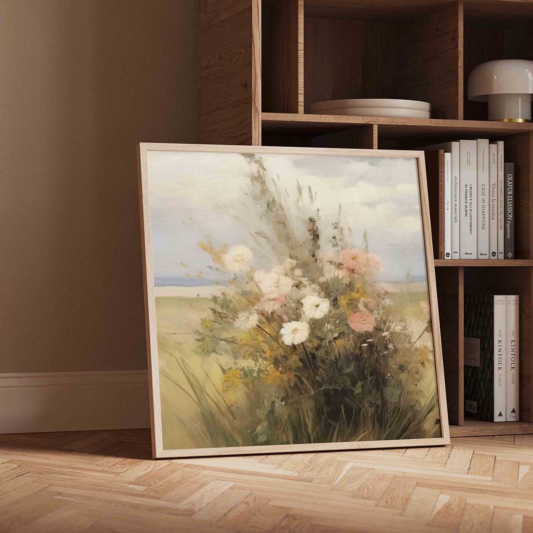Bloemenveld Poster