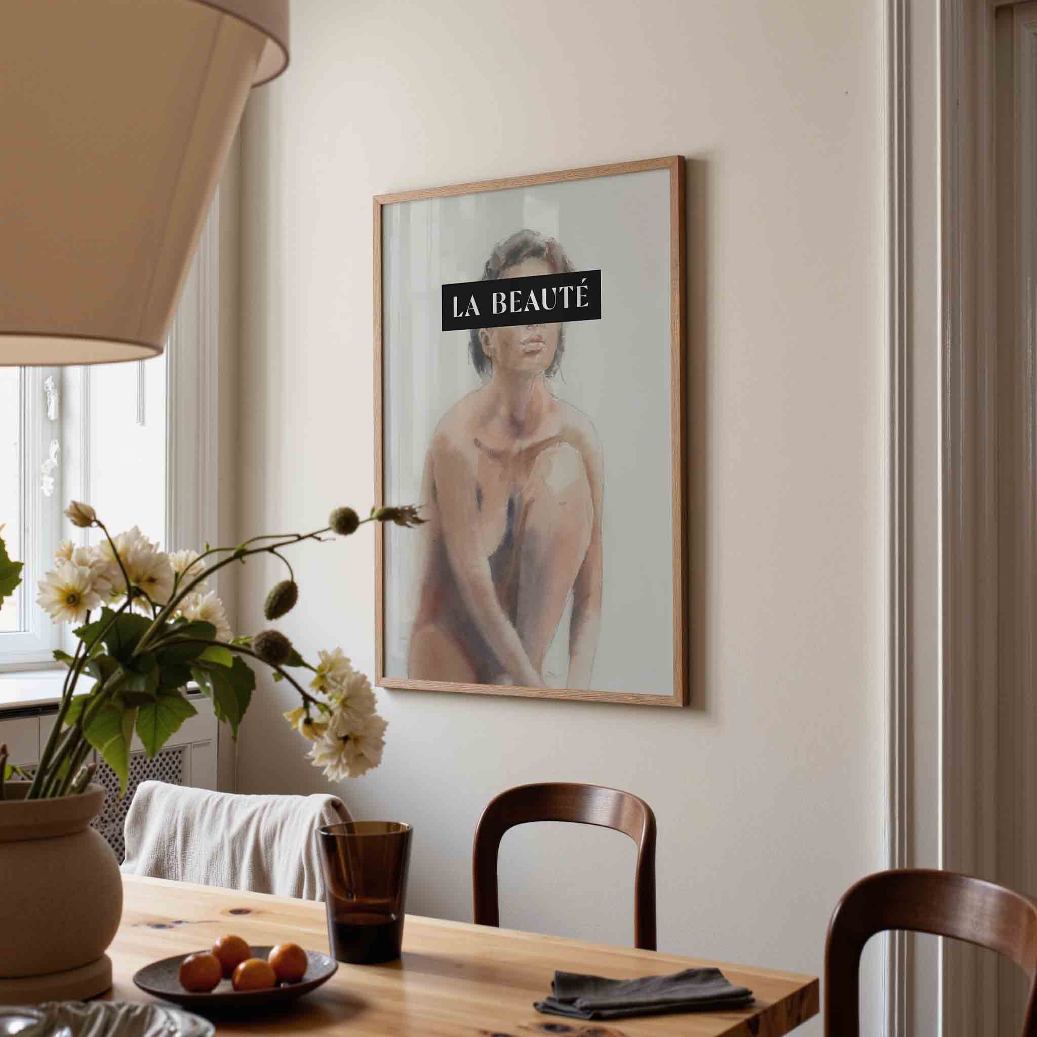 Vrouwelijke figuur Poster