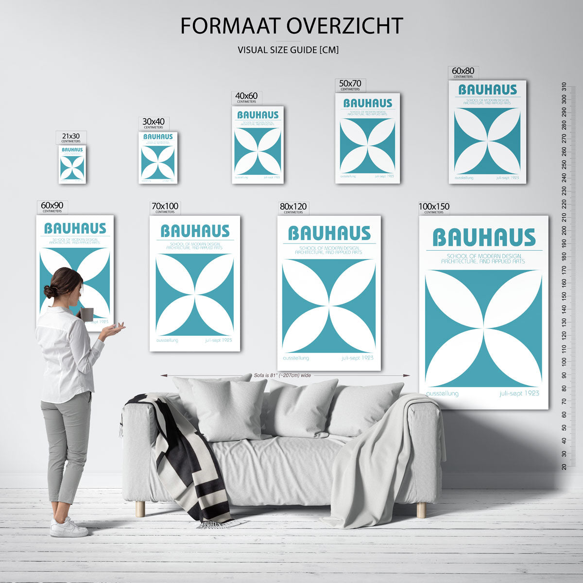 Vorm en balans Poster