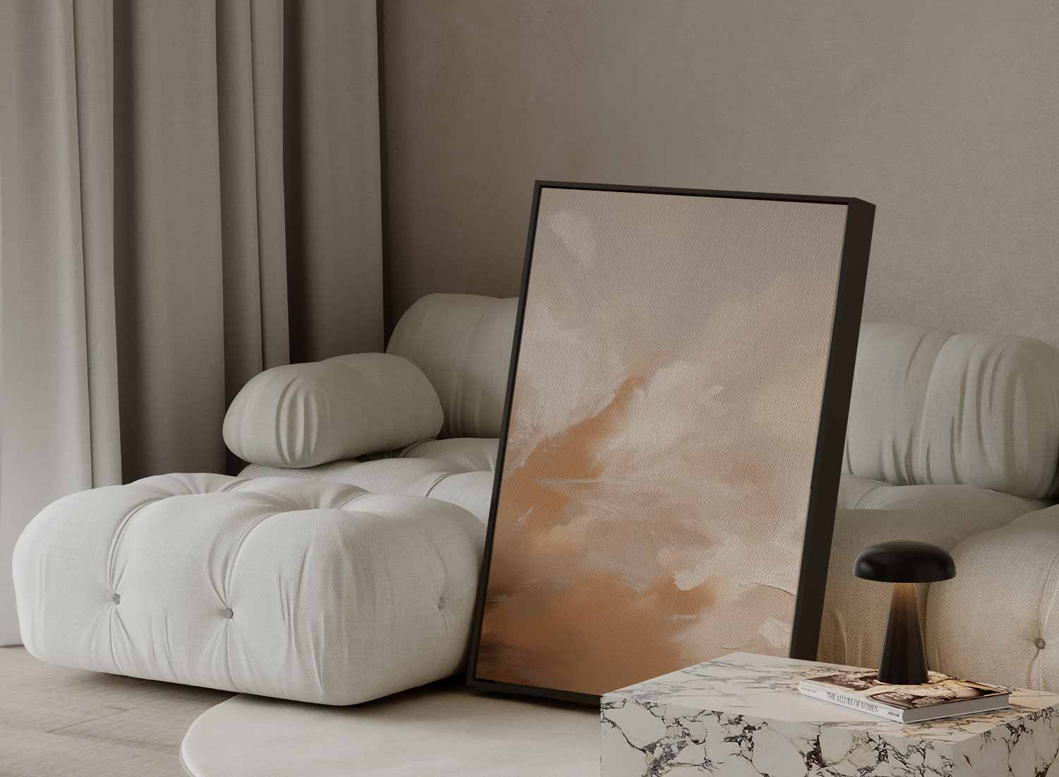 Hemelse Horizon Kunstwerk-canvas-dibond-plexiglas-wanddecoratie-WallArtistic