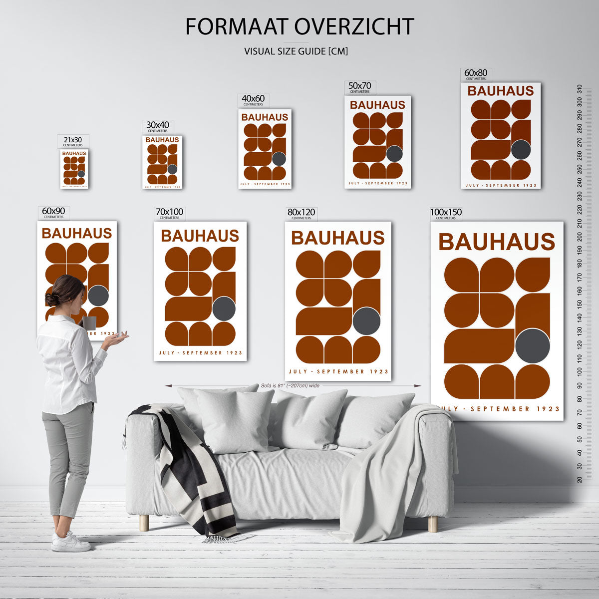 Vorm en balans Poster