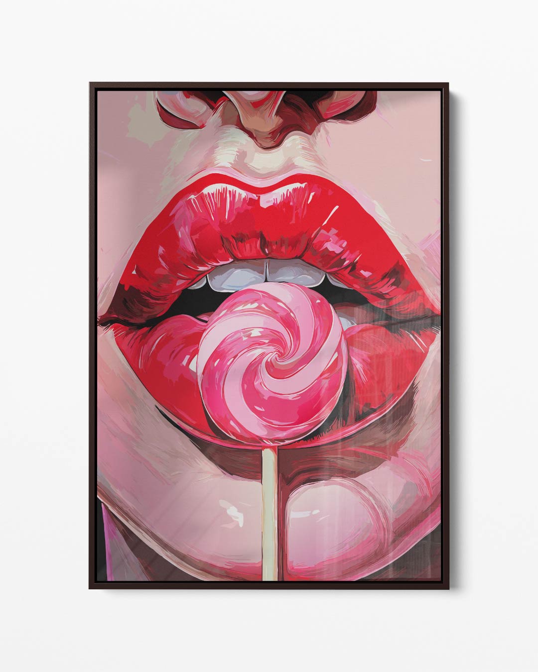 Verleidelijke Zoetigheid Kunstwerk-canvas-dibond-plexiglas-wanddecoratie-WallArtistic