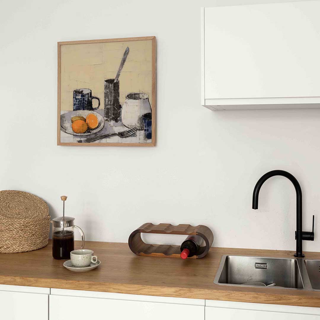 Stilleven met sinaasappels Poster