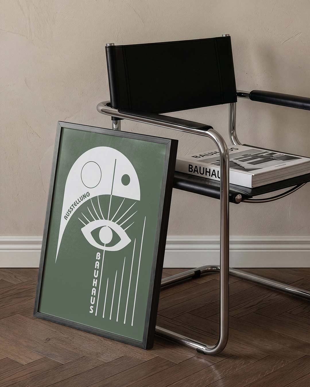 Oog en lijnen Poster