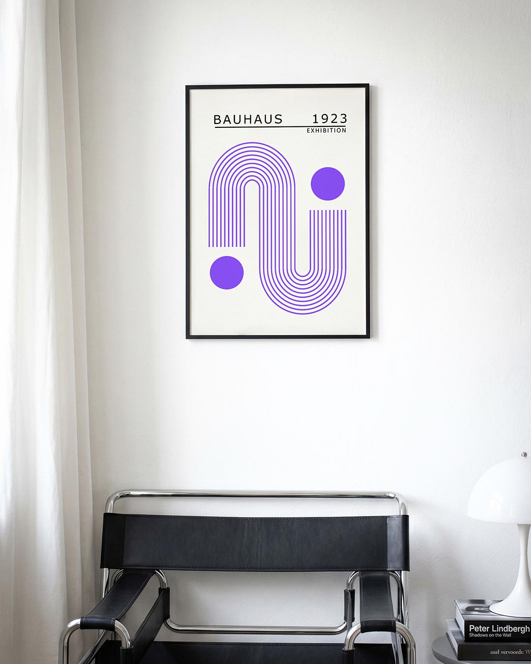 Lijnen en cirkels Poster
