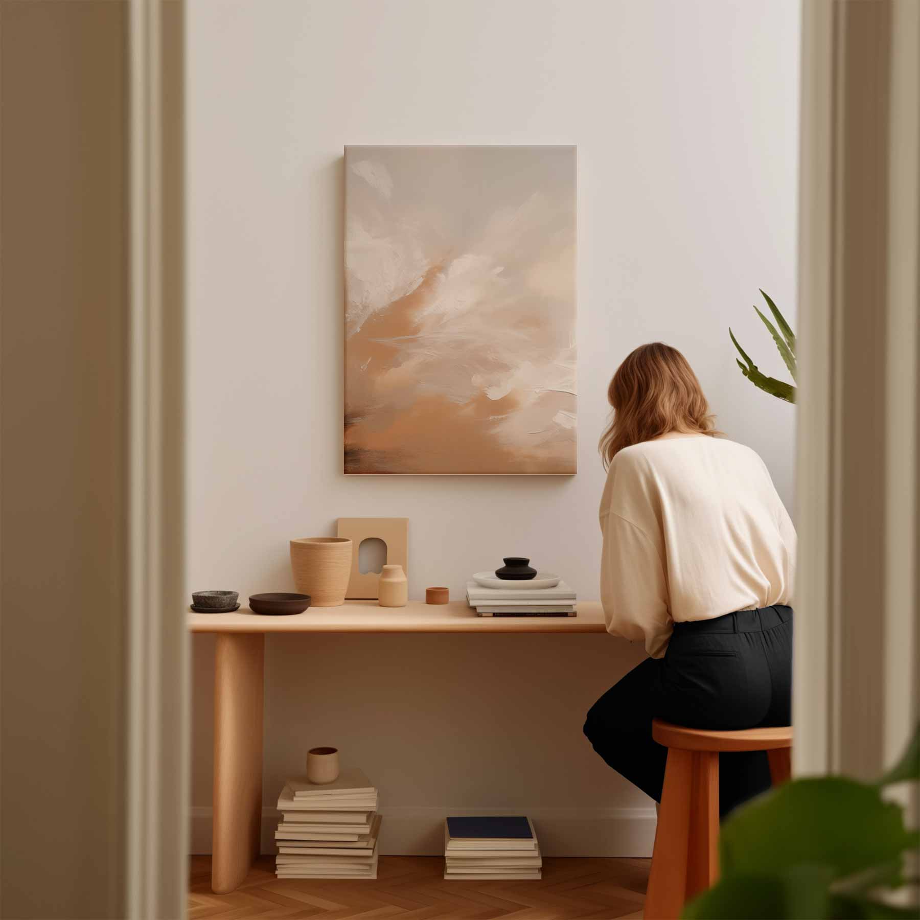 Hemelse Horizon Kunstwerk-canvas-dibond-plexiglas-wanddecoratie-WallArtistic