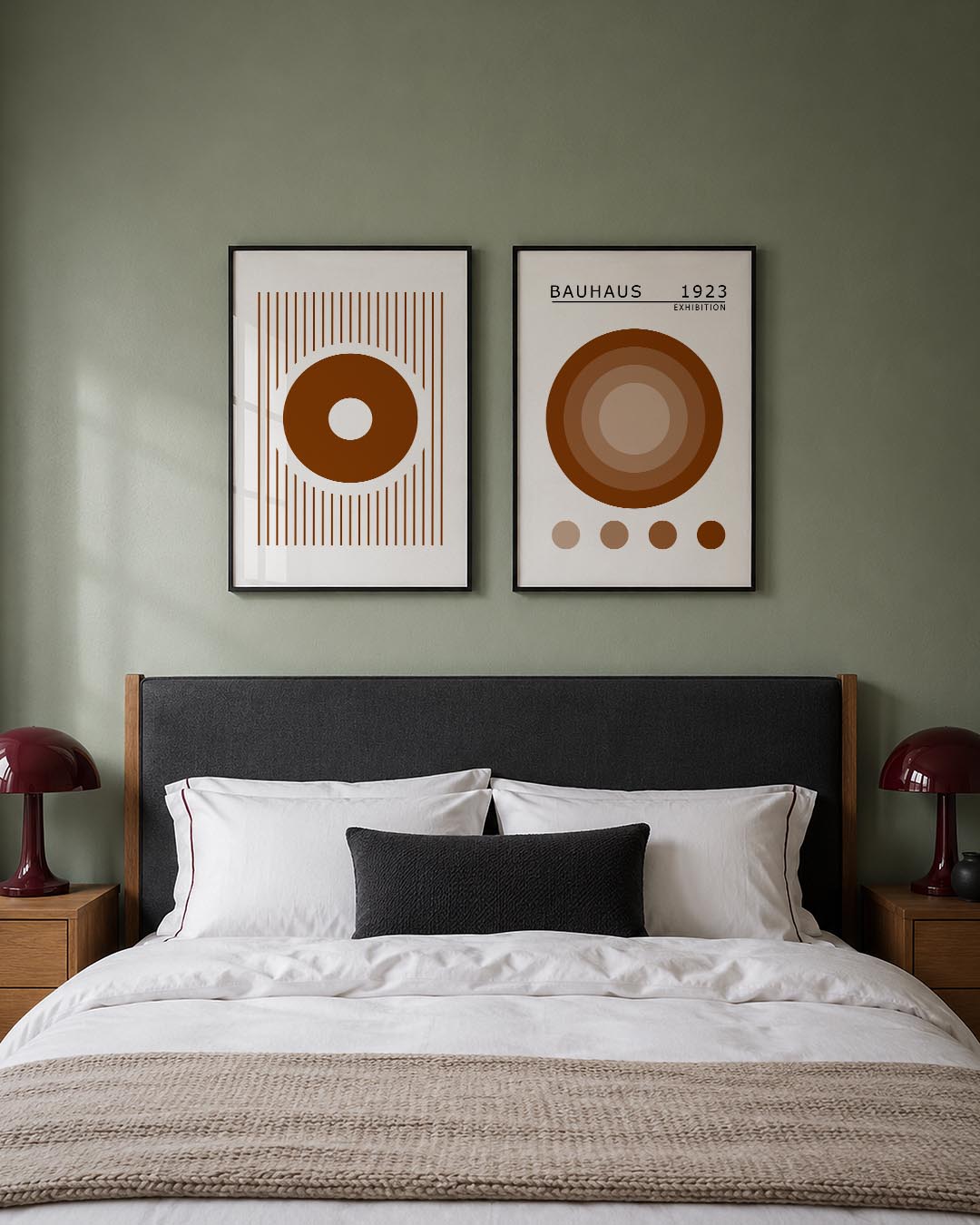 Cirkel en lijnen Postersets