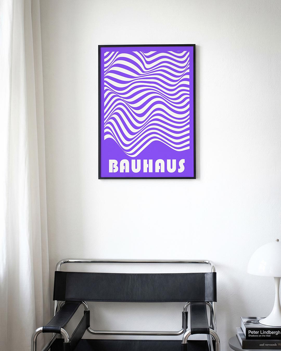 Golvend lijnenspel Poster