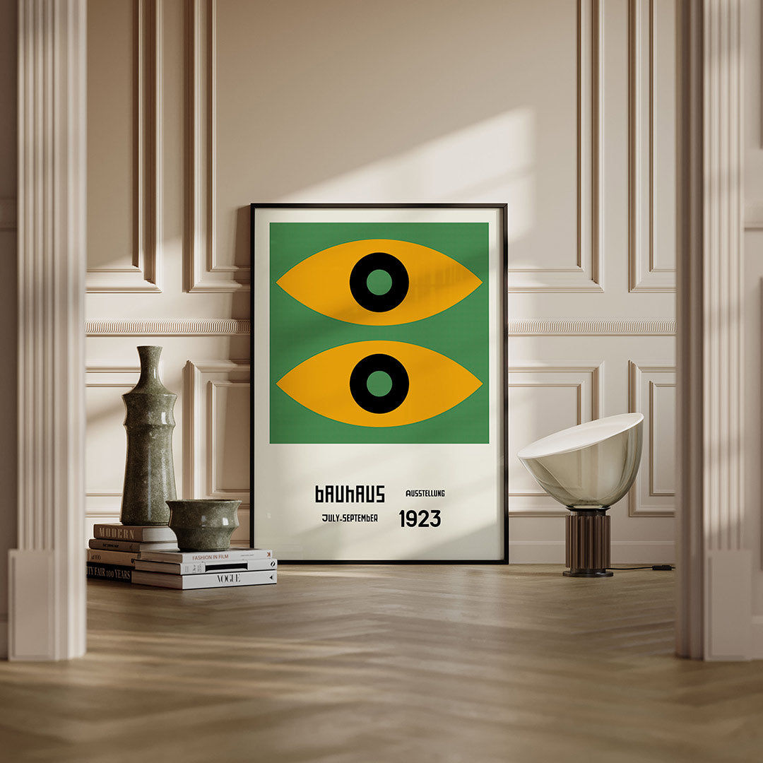 Oogvormen en kleur Poster