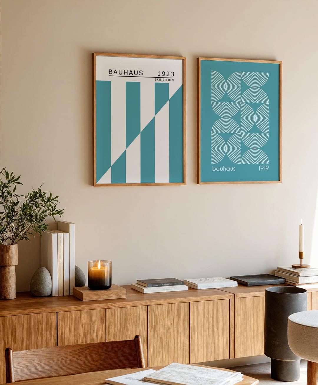 Lijnen en vlakken Posterset